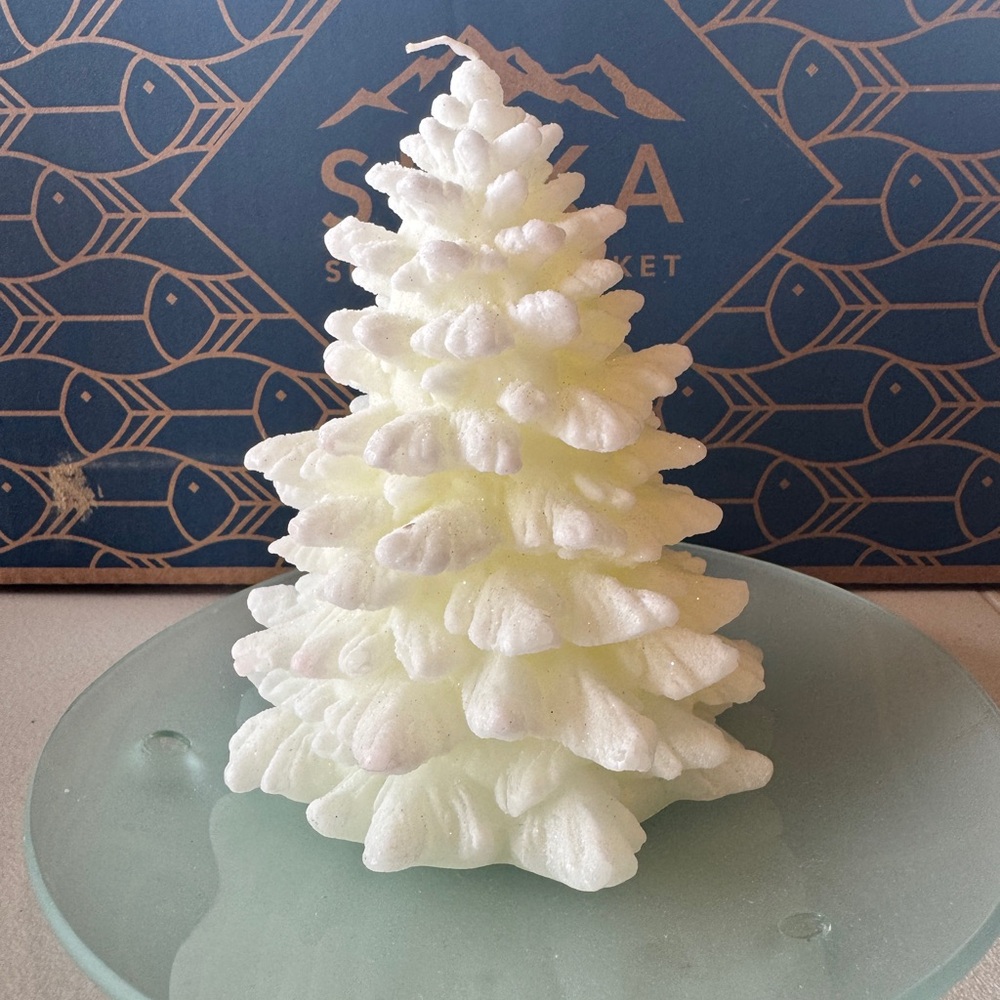 White Pine Tree Candle